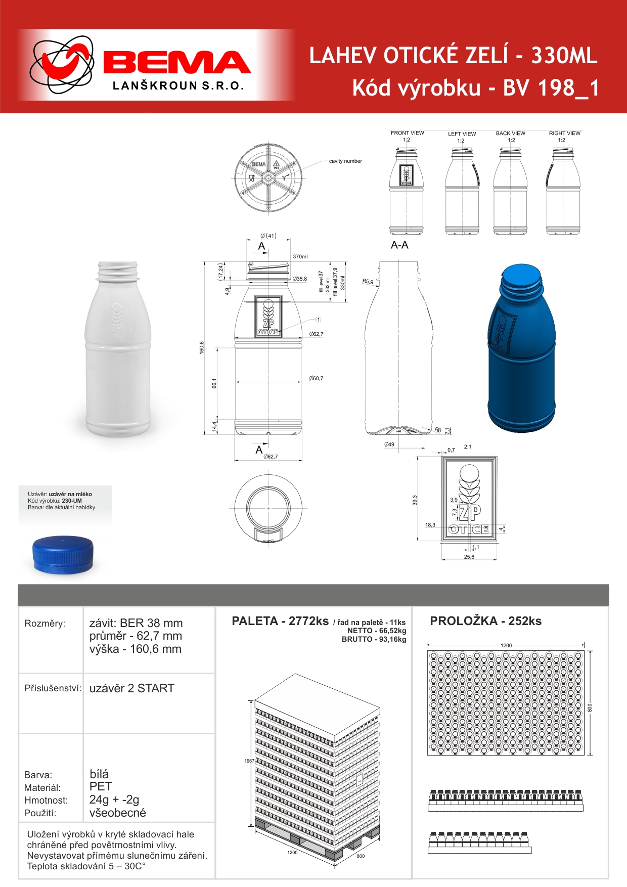 OTICKÉ ZELÍ 330ml-14-3-2025